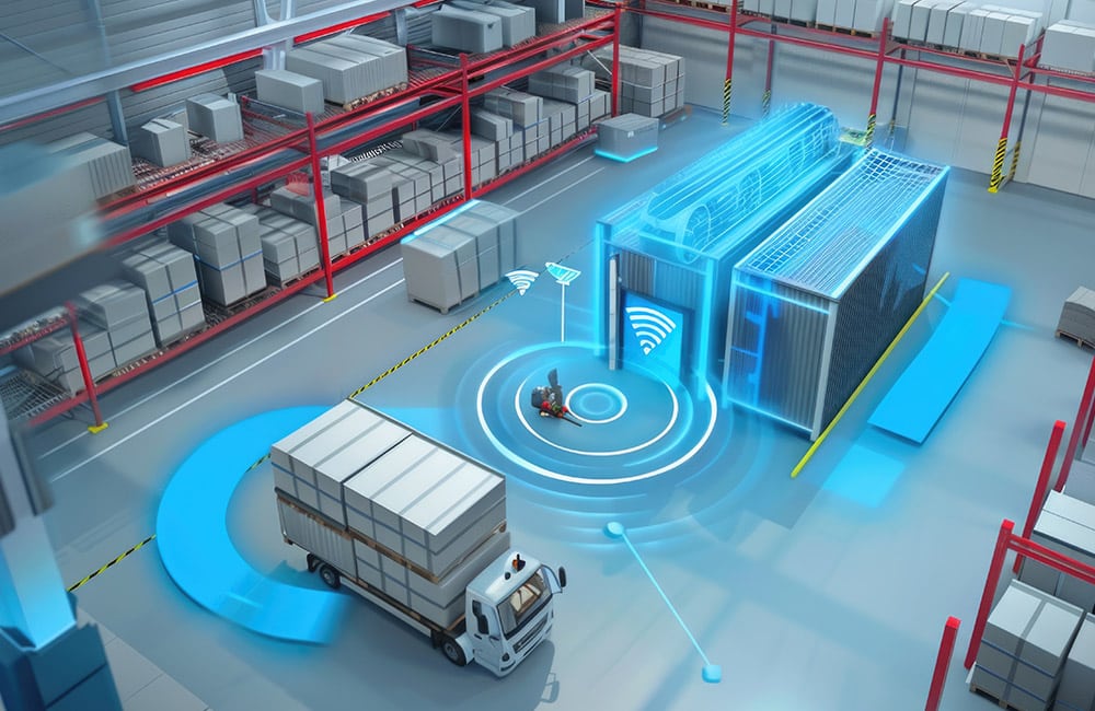 warehouse operational iot integration